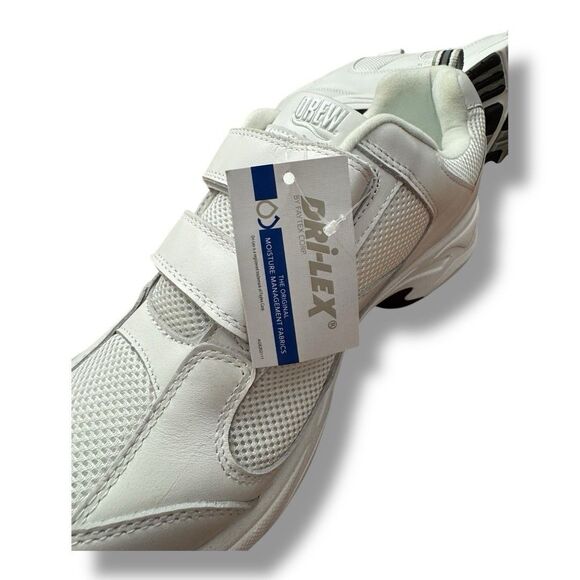 Drew Lightning II V White Sneaker Athletic Leather Walking Men’s Size 12.5 - Picture 9 of 10